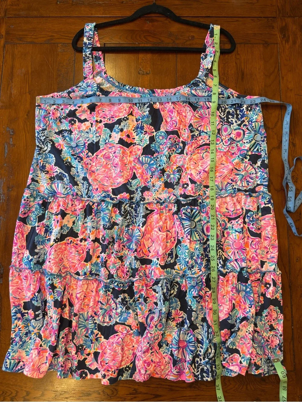 Lilly Pulitzer Loro Dress in Turtle Amazement XXL 🐢🌴 - Picture 8 of 8